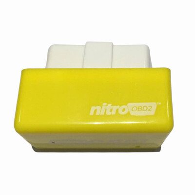 

OBD2 подключи и Drive Performance OBDII чип тюнинг коробка для автомобиля желтый бензине