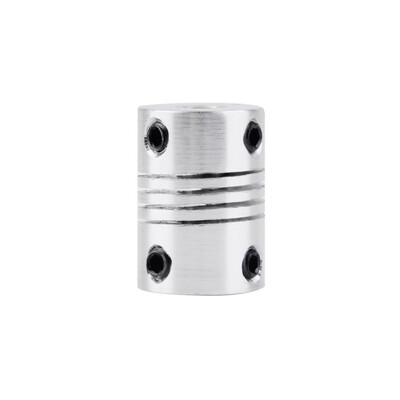 

6x6mm CNC Мотор Челюсть Соединительная муфта 6 мм до 6 мм Гибкая муфта OD 16x23mm