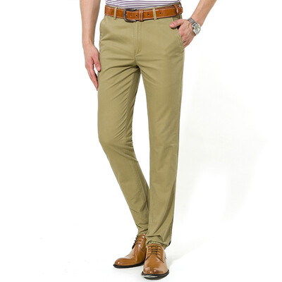 

(CARTELO) casual pants male Korean version of Slim by thin men's pants 16042KE811 Kaka 32