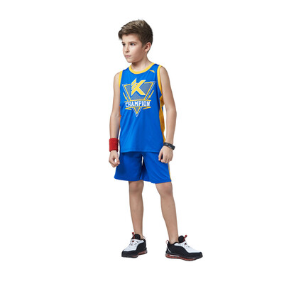 

ANTA Children's Basketball Set Children's Sports Two-piece Set 35721204 Navy Blue 170