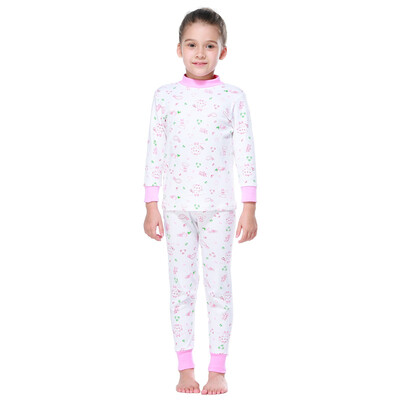 

Red beans (Hodo) cotton underwear suit women in the big children autumn and winter 100% cotton Qiu Qiu Qiu HD8086 pink F110