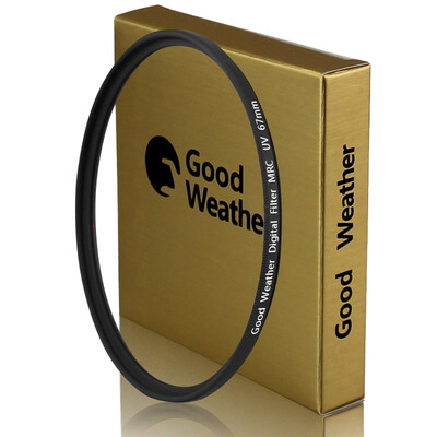 

Weather is good 67mm ultra-thin multi-layer coating MRCUV filter for Canon EF-S18-135 EF100 28 Nikon AF-S18-105 18-300 16-85&other lenses