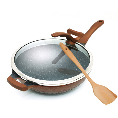 

Jingdong Supermarket Deshi Long DESLON Maifanshi non-stick wok 32cm induction cooker General DFS-C101A