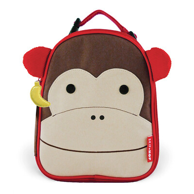 

SKIP HOP Cute Zoo Warm Lunch Bag Handbag Bag Child Picnic Bag - Monkey 3 years old