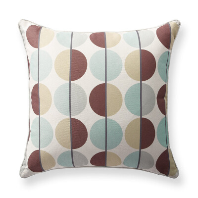 

Jingdong supermarket] rich home (FOOJO) Nordic wind sofa pillow cushion core 45 * 45cm geometric pattern