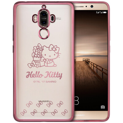 

Плюс отличная серия Hello Kitty Huawei mate9 телефон оболочка / защитного рукав мягкой оболочка покрытия управления бабочкой свет DROP