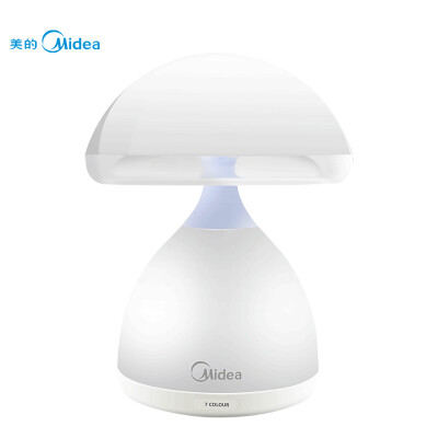 

Midea (Midea) LED creative gift desk lamp mushroom night light touch sensor bed lamp 4000K