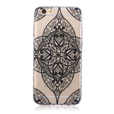

Black love Pattern Soft Thin TPU Rubber Silicone Gel Case Cover for IPHONE 6/6S
