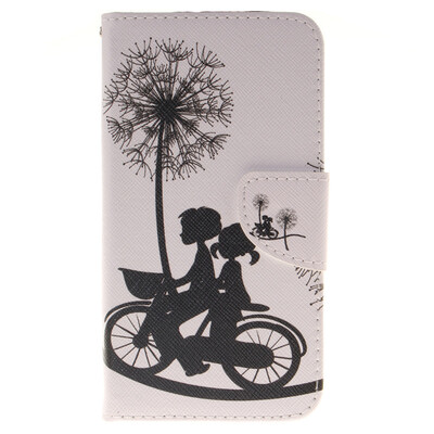 

Bike&Dandelion Design PU Leather Flip Cover Wallet Card Holder Case for LG K8