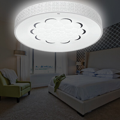 

TCL LED ceiling lamp snow hibiscus 24W white light iron living room study bedroom restaurant office lighting lamp round 420 * 420mm