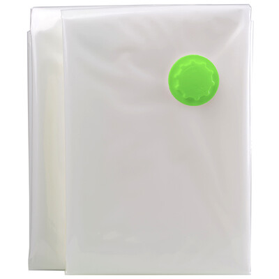 

Space Workshop Vacuum Compression Bag Transparent Storage Bag Extra Large 2 pcs (110 * 90cm) 7 wire