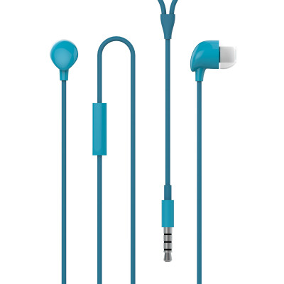 

Cool (Coolpad) original universal ear stereo line with wheat headset C16 blue