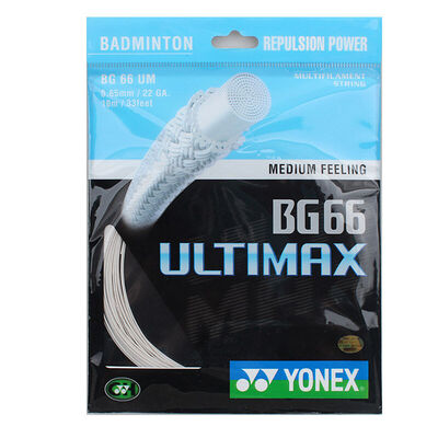 

Younikesi Yonex BG-66UM белой линия наступление высокого упругий бадминтон выстрелил чувство жестким