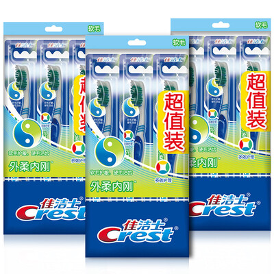 

Crest (Крест) бархатная перчатка зубная щетка 9 Value Pack