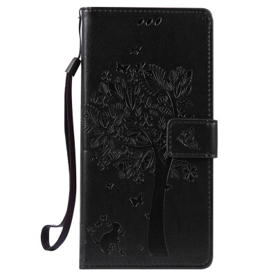 

Black Tree Design PU Leather Flip Cover Wallet Card Holder Case for HUAWEI NEXUS 6P