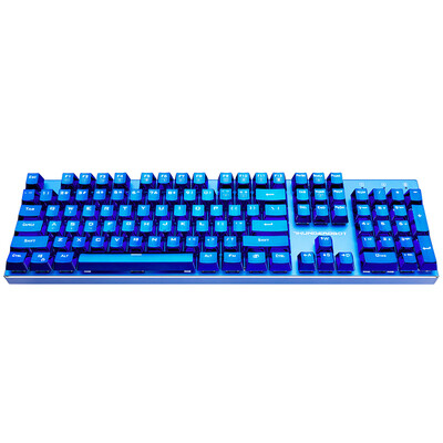 

Raytheon (ThundeRobot) Blue Blood K750B All Aluminium Keypad RGB Symphony Backlighting Keypad Механическая клавиатура Gemstone Blue Black Axis 87
