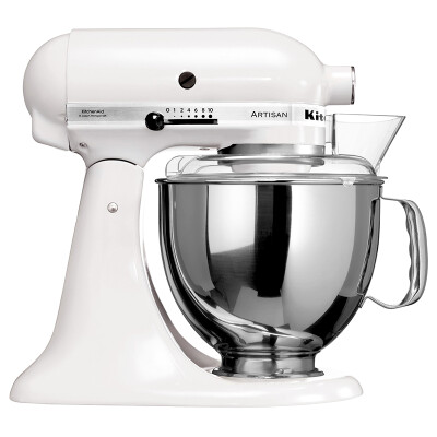 

Кей еда Yi (а KitchenAid) 4,8 л бытовой варочной машины и поверхность варки яичного белка молока перемешивающего 5KSM150PSCWH