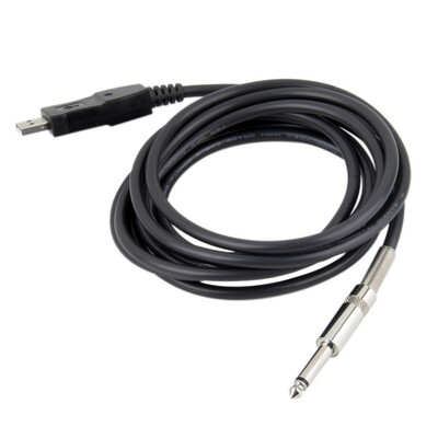 

3M бас-гитары 1/4 'USB TO Подключение 6,3 мм Jack Link Instrument Cable Adapter