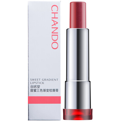 

Natural Church CHANDO sweet three-color gradient biting lipstick 02 love lips lip balm lipstick
