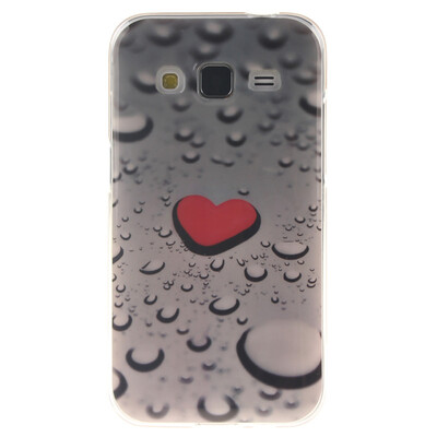 

Heart-shaped water drop Pattern Soft Thin TPU Rubber Silicone Gel Case Cover for SAMSUNG GALAXY CORE Prime G360