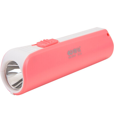 

KANGMING LED маленький фонарик портативный литиевый аккумулятор фонарик KM-8797 персик розовый