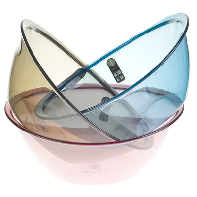 

Building a small plate ingot thick transparent wash basin clean kitchen pots J-319