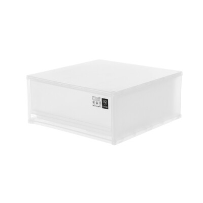 

【Jingdong Supermarket】 Jubilee Dragon Citylong Plastic Storage Cabinet Locker Single Stack Stacker Storage Cabinet Storage Cabinet Office Storage Shoes Box Transparent 13L 5084
