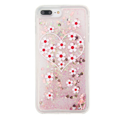 

Dynamic Quicksand Glitter Liquid Soft TPU Case Cover For IPHONE 7plus