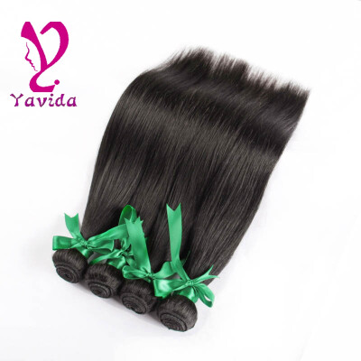 

7A Peruvian straight hair 4 bundles Peruvian Straight virgin hair Yaweida Hair Products Peruvian Human Hair Weave Aliexpress UK