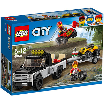 

Lego City Series 5 до 12 лет вездеходные гоночной команды 60148 Лего игрушка строительные блоки для детей