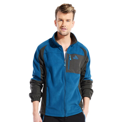 

Пелли и (PELLIOT) Руно мужчины и женщины на открытом воздухе теплый дышащий досуг воротник воротник кардиган сгущать флис одежда 1710 мужской синий