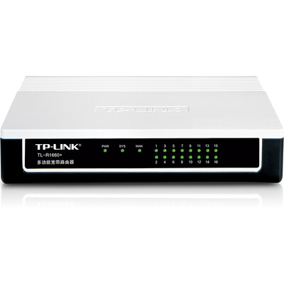 

TP-LINK TL-R1660 + 16 портов широкополосного проводной маршрутизатор многофункциональный
