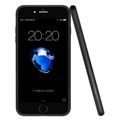 

Chick Mooney iphone7 оболочка телефона / защитная оболочка Apple 7 телефонных аппаратов / защитная крышка все включено легкая силиконовая анти-капля тонкая серия черного