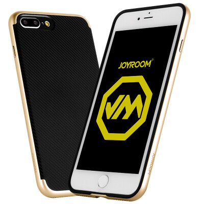 

Machine Music Hall Apple 7 Plus Phone Case iPhone7 Plus Case Matte Soft Shell / Metal Border Apple 7P 5.5 inch Blade Series Gold