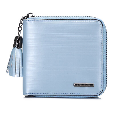 

Fashion Style Kangaroo (BANDICOOT) Women's Wallets Short Leather Women's Handbags Korean Women's Handbags 1510 Light Blue