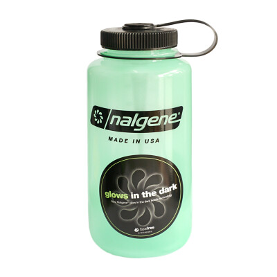 

Jingdong supermarket] music gene (nalgene) plastic space cup 1000ml wide mouth sports portable kettle outdoor bottle transparent 2178-2027