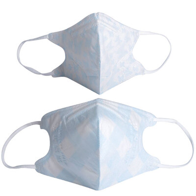 

Blue shell coolbaby fashion anti-haze mask 2 Pack (adult 1 + child 1