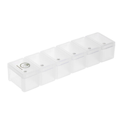 

Three SEMBEM connection type 6 grid storage box can be split practical&portable