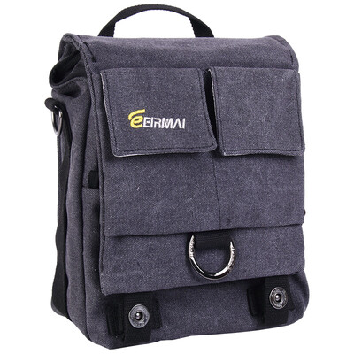 

Rhema (EIRMAI) EMB-SS05 (L) плечо диагональ сумка холст камера 60D цифровая зеркальная камера сумка профессиональная зеркальная пакет древесного угля
