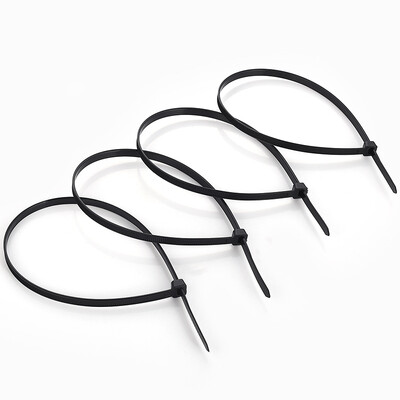 

Ning-shengwei NL-5005A Self-locking nylon cable tie 5 300 Black environmental protection 50 fixed plastic buckle bundle tie line