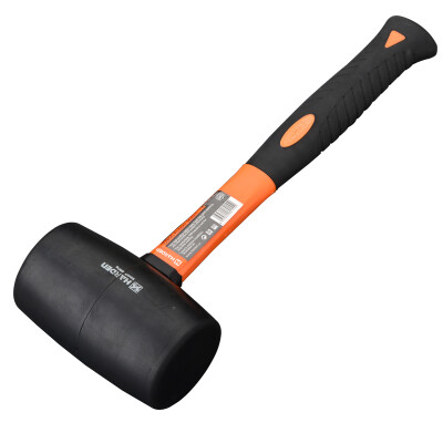 

Harden (Harden) round hammer plastic handle nipple hammer two-color steel hammer hammer hammer tool 590114