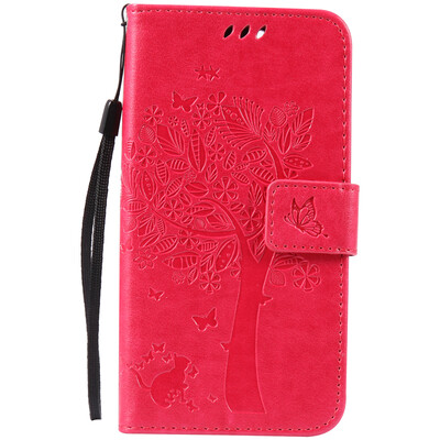 

Rose Tree Design PU Leather Flip Cover Wallet Card Holder Case for LENOVO Lemon 3