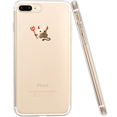 

(ESR) iPhone 7 плюс оболочка для мобильного телефона Apple 7plus phone shell / мобильный телефон устанавливает силиконовые прозрачные противоскользящие мягкие раковины, какая серия маленьких демонов