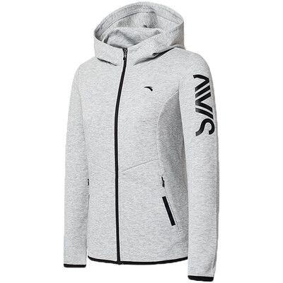 

[Jingdong Supermarket] ANTA (ANTA) Hooded Knitwear Sports Jackets Casual Jacket Cardigan Sweater 16637723-2 H105CY Gray Gray L