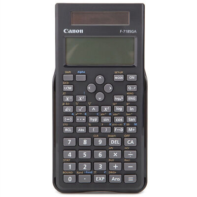 

Canon) F-718S Scientific Function Calculator White