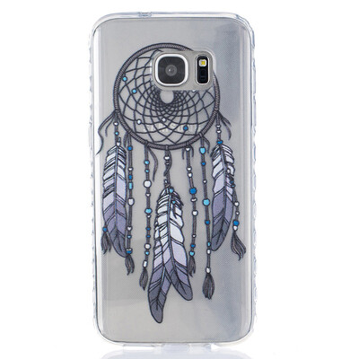 

New wind chimes Pattern Soft Thin TPU Rubber Silicone Gel Case Cover for SAMSUNG GALAXY S7 Edge