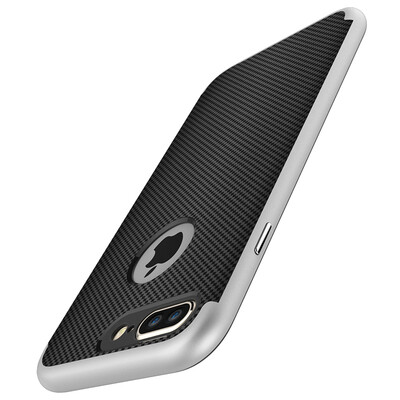 

KOOLIFE Hornet iphone7plus Apple, телефон оболочка защитного рукав 7 плюс телефона оболочка падения силиконового сопротивления мягкой оболочка мобильного телефона устанавливает Apple IPhone 7plus пространства серебра