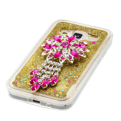 

Dynamic Quicksand Glitter Liquid Soft TPU Case Cover For SAMSUNG G360