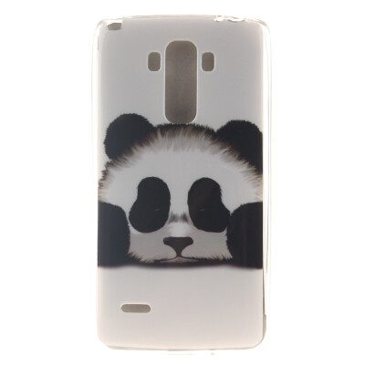 

Panda Pattern Soft Thin TPU Rubber Silicone Gel Case Cover for LG G4 Stylus/LS770