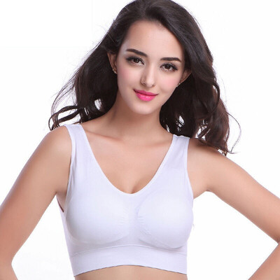 

Jingdong Supermarket Palan Duo bra no steel ring sports bra ride wild anti-shock vest WX002 comfortable work vest pink M 16590